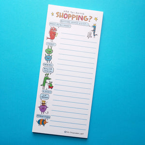 Are You Going Shopping? Memo Pad