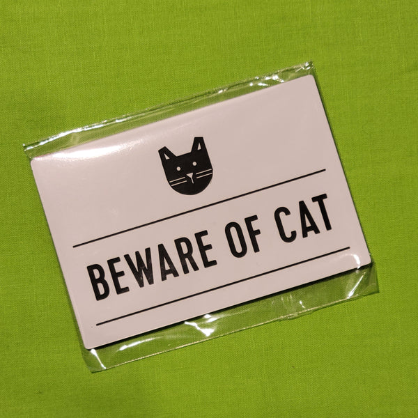 Magnetic Cat Signs
