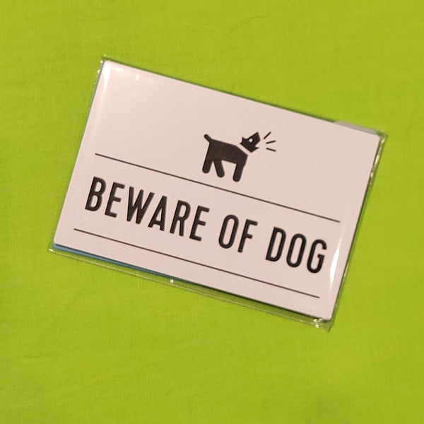 Magnetic Dog Signs