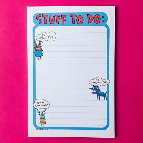 Stuff To Do Notepad