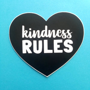Kindness Rules Sticker