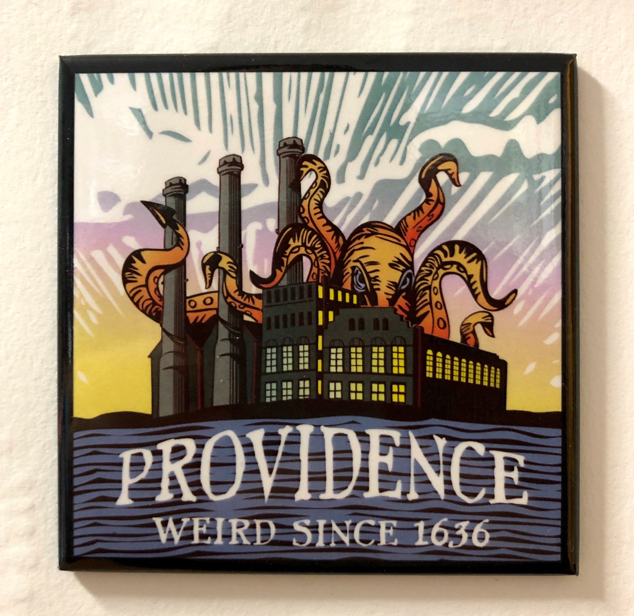 Providence Weird Square Magnet